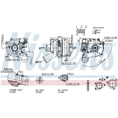 Bilde av Turbo, audi a6 allroad c6, c6 avant, q7, q7 van, porsche cayenne, vw phaeton, touareg, 059145722J, 059145722JV, 059145722JX, 0