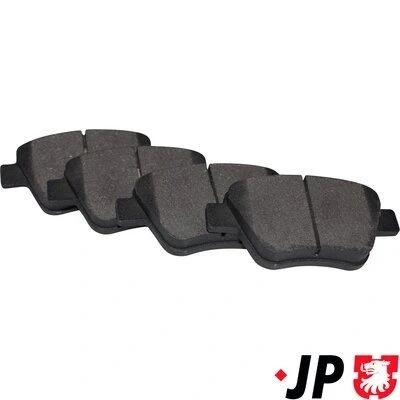 Bilde av JP GROUP 1163707210 Bremseklosser bakaksel ikke klargjort for slitasjeindikator VOLKSWAGEN: Caddy 3, GOLF 6, Touran I, SKODA: Octavia 2 Combi