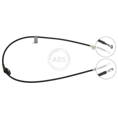 Bilde av A.B.S. K15227 Bremsekabel 1632 Skivebrems for høyre/venstre ratt NISSAN: Primera Hatchback