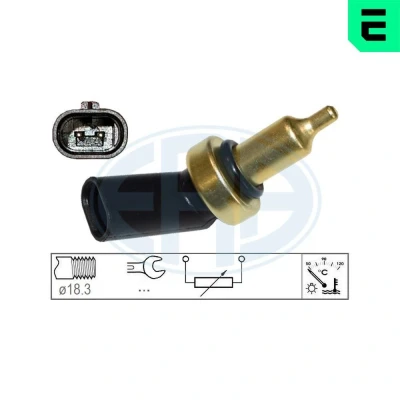 Bilde av ERA 331067 Kjølevæsketemperatursensor MINI: Countryman, Clubman, Hatchback