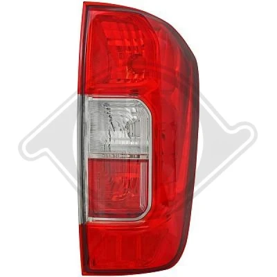Bilde av DIEDERICHS 6095090 Baklykter høyre P21W, PY21W, P21/5W NISSAN: NP300 Navara Pick up