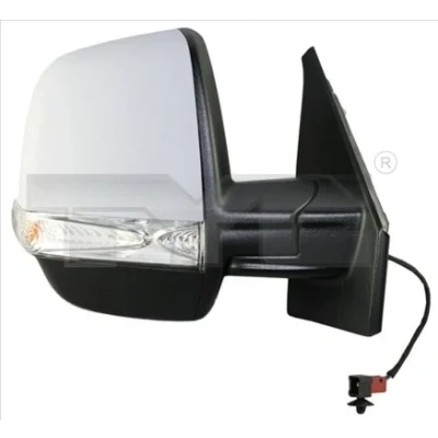 Bilde av Sidespeil Tyc 325 0149 høyre grunnet for elektrisk speiljustering, konveks, kan varmes opp, med temperaturføler OPEL: Combo D Varebil / Stasjonsvogn