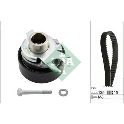 Bilde av INA 530 0199 10 Registerreimsett 135 VOLKSWAGEN: Golf 4, Polo IV Hatchback, III Hatchback