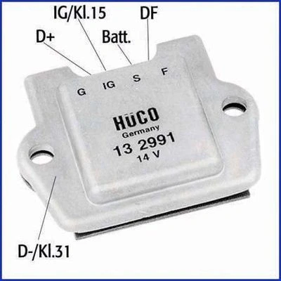 Bilde av HITACHI 130698 Generatorregulator 14 MERCEDES BENZ: W124 Stasjonsvogn, Sedan