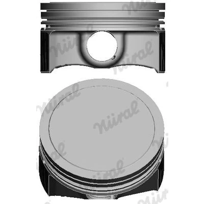 Bilde av NÜRAL 87 435500 00 Motorstempel 79 med kolberingbærer, for trapesstempelstang