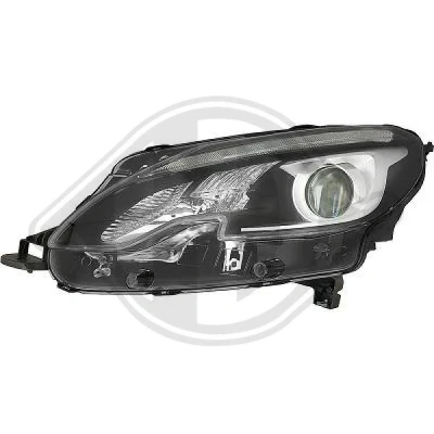 Bilde av DIEDERICHS 4227783 Frontlykter venstre PY21W, H7 LED, Halogen for høyrekjøring