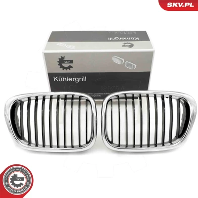 Bilde av ESEN SKV 66SKV160 Radiatorgitter krom/sort BMW: 5 Sedan