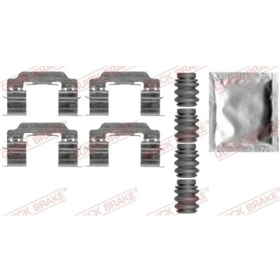 Bilde av QUICK BRAKE 109 0007 Tibehørsett, skivebremse belegg PEUGEOT: 2008 Stasjonsvogn, 308 II Hatchback, SW 2
