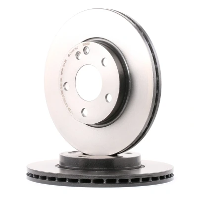 Bilde av BREMBO COATED DISC LINE 09.8680.11 Bremseskiver 276 22 5 innvendig ventilert belagt høy karbon med skruer MERCEDES BENZ: B Klasse, A Klasse