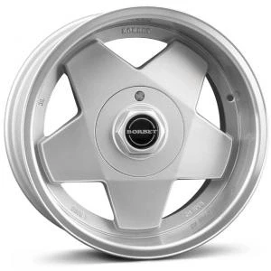 Bilde av BORBET A Silver Polished 7x15 4/114.3 ET35 B66.1