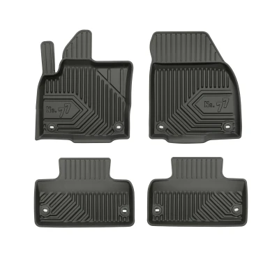 Bilde av FROGUM No. 77 77408937 Gulvmatte sett gummi foran og bak 4 svart Skreddersydd LAND ROVER: Range Rover Evoque