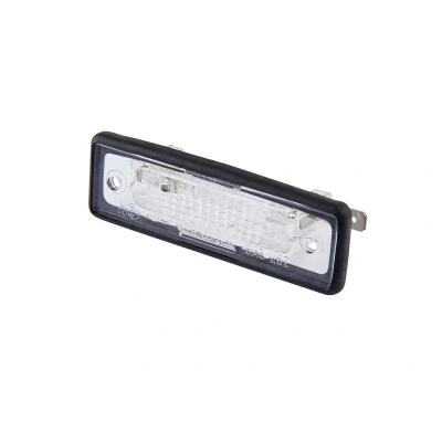 Bilde av HELLA 2KA 004 331 031 Nummerskiltlys C5W Halogen venstre, høyre med pæreholder BMW: 3 Sedan, 5 7