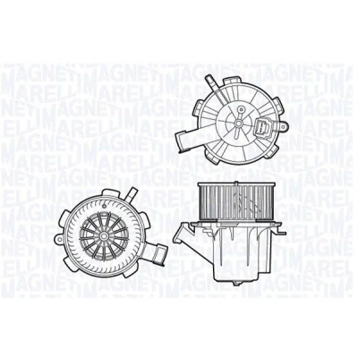 Bilde av MAGNETI MARELLI 069412706010 Interiørvifte