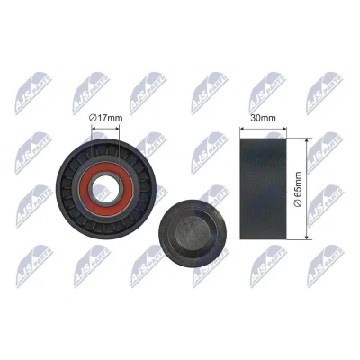 Bilde av NTY RNK RE 043 Strammerull RENAULT: MEGANE 3 Grandtour, GRAND SCENIC 3, OPEL: Vivaro B Van, NISSAN: Qashqai / Qashqai+2 I