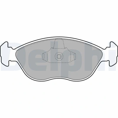 Bilde av Bremseklosser sett, Framaksel, volvo 850, 850 kombi, c70 cabriolet i, coupé s70, v70 xc70 cross country 2723435, 2723708, 9