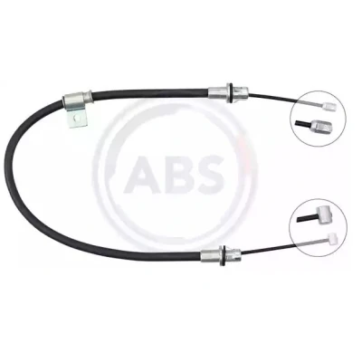Bilde av Kabel, parkeringsbremse, Foran, jeep commander, commander van, grand cherokee iii, 68065503AA, K68065503AA