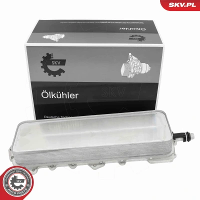 Bilde av Oljekjøler, motorolje jaguar, land rover OE 8W93 6A642 AE, LR010728, LR039821