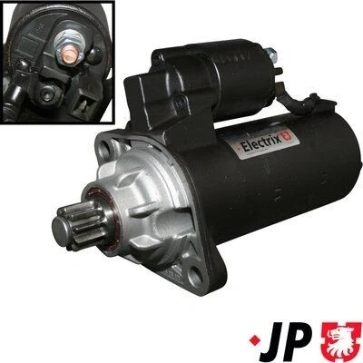 Bilde av JP GROUP 1190304500 Starter 12 2 VOLKSWAGEN: Polo IV Hatchback, Golf 4, Bora Sedan, AUDI: TT Coupé, A3 Hatchback
