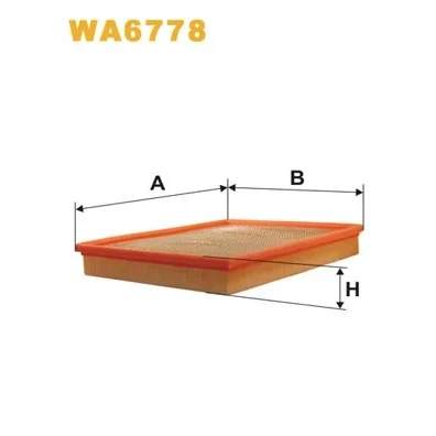 Bilde av Luftfilter WIX FILTERS WA6778