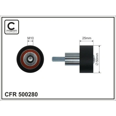 Bilde av Styrerulle kilerem tannrem, audi,seat,skoda,vw, 04C 109 244B, 244D, 04E 244B