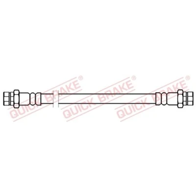 Bilde av QUICK BRAKE 25.060 Bremseslange 245 M10x1 SKODA: Yeti, VOLKSWAGEN: Scirocco III