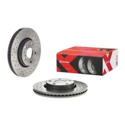 Bilde av BREMBO 09.A914.1X Bremseskiver 295 26 5 perforert / ventilert belagt høy karbon TOYOTA: Auris Hatchback, Corolla X Sedan