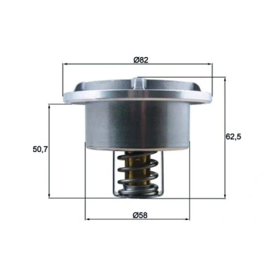 Bilde av MAHLE ORIGINAL THD 6 86 Termostat