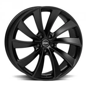 Bilde av Rial Lugano Racing Black 9.5x19 5/114.3 ET37 B64.1
