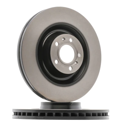Bilde av TRW DF4268S Bremseskiver 360 34 5 112 ventilert spraylakkert høy karbon AUDI: A6 C6 Avant, A8 D3, Sedan