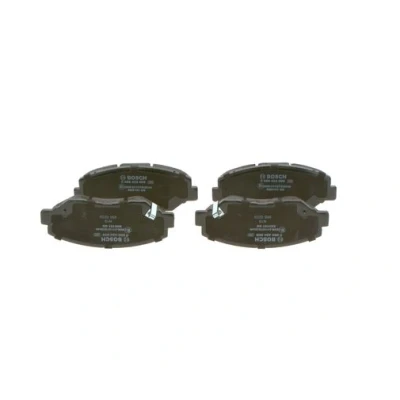 Bilde av BOSCH 0 986 424 809 Bremseklosser Low Metallic med akustisk slitasjevarsel antihyle blikk HONDA: CR V 2, CIVIC 10