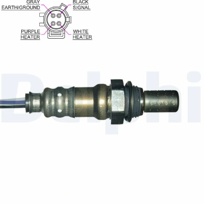 Bilde av DELPHI ES20045 12B1 Lambdasonde planarsonde, oppvarmet JEEP: Grand Cherokee I