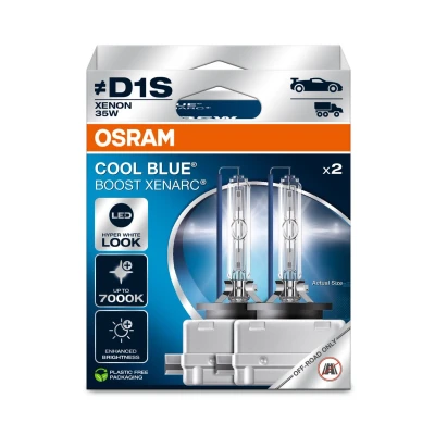 Bilde av Xenonpære Osram Xenarc Cool Blue Boost D1S, Pk32d 2, Universal