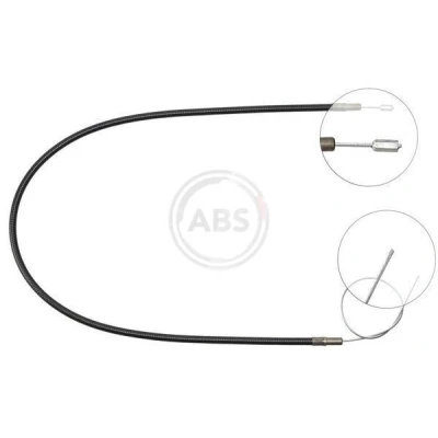 Bilde av Gasskabel A.b.s. K33010 austin metro fastback i, rover mini cabriolet, halvkombi, moke OE 21A2445, 21A2449, NAM7914