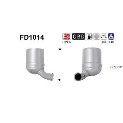 Bilde av Dieselpartikelfilter, citroën,mini,peugeot, 1611322180, 1611322980, 1611323780, 1731 EP, JT, QJ, 1740 16, 25, 37, 18