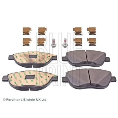 Bilde av BLUE PRINT ADL144217 Bremseklosser framaksel med festemateriell tilleggsmateriale FIAT: Doblo II Stasjonsvogn, I Cargo