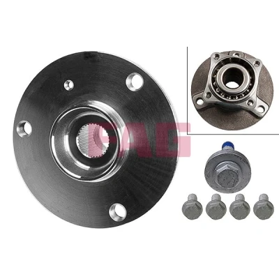 Bilde av FAG 713 6610 10 Hjullagersett Bildet viser leveranseinnholdet 133,30, 67,80 SMART: Fortwo I Coupé, II Cabrio, Crossblade