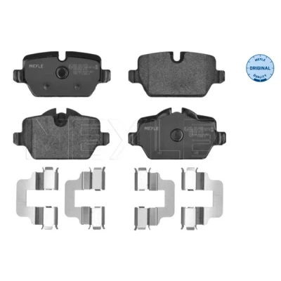 Bilde av MEYLE 025 236 2316 Bremseklosser ORIGINAL Quality bakaksel klargjort for slitasjeindikator med antihyle blikk BMW: 3 Touring, Sedan, Coupé
