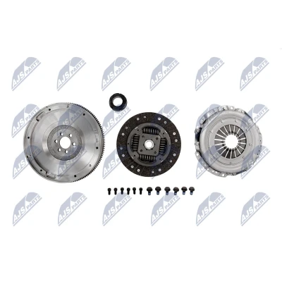 Bilde av NTY NZS VW 009 Clutch med clutchtrykkplate svinghjul, clutchplate, skruesett, utløserlager AUDI: A4 B7 Avant, B6 B5 Avant