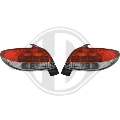 Bilde av DIEDERICHS HD Tuning 4225995 baklyssett PEUGEOT: 206 Hatchback (2A/C) 1.4 16V, HDi, 1.1 i, 1.6 2.0 S16, HDi 90, eco 70