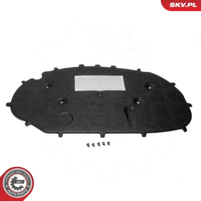 Bilde av Motorrom isolering, , vw golf vi, cabriolet variant 5K0863831A, 5K0863831C, 5K0863831G