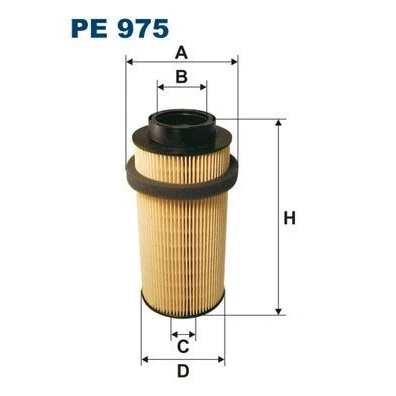 Bilde av FILTRON PE 975 Drivstoffilter Filterinnsats