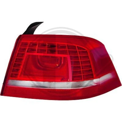 Bilde av DIEDERICHS 2248095 Baklykter venstre ytre del PY21W, W16W, LED med pæreholder