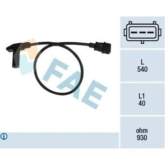 Bilde av Impulsgiver, veivaksel, fiat ducato buss, flak/chassi, skåp, 0000007788905, 60809751, 7752254, 7752254R, 7788905