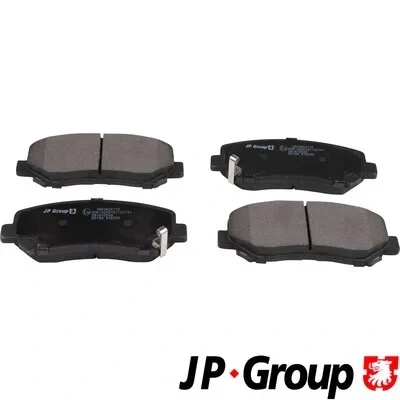 Bilde av JP GROUP 3863604710 Bremseklosser framaksel inkl. slitasjevarselkontakt MAZDA: CX 5 I, II