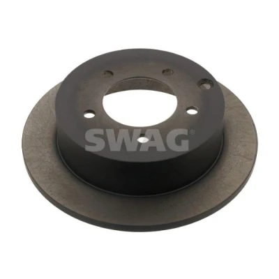Bilde av SWAG 80 93 1280 Bremseskiver bakaksel 262 10 5 114,3 fullt ut belagt MITSUBISHI: Lancer 8 Limousine, 8, 7 Limousine