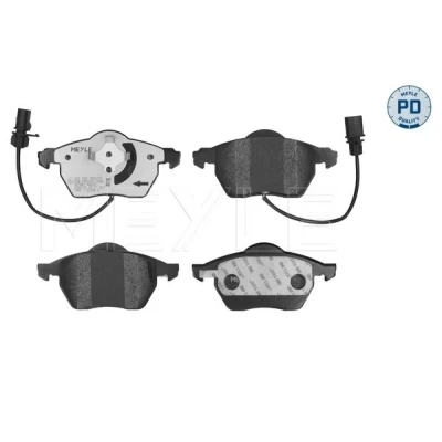 Bilde av MEYLE 025 230 1820/PD Bremseklosser PD Quality framaksel inkl. slitasjevarselkontakt med antihyle blikk AUDI: A6 C6 Avant, A4 B7 Avant