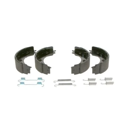 Bilde av BOSCH 0 986 487 611 Handbromsbackar med tilbehør MERCEDES BENZ: G Klasse SUV, Sprinter 3 T Minibuss, Flatvogn lastebil/Chassis