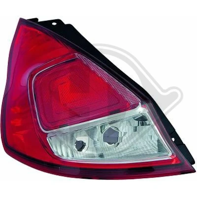 Bilde av DIEDERICHS 1405191 Baklykter venstre P21/5W, PY21W, W16W uten pæreholder FORD: FIESTA 6