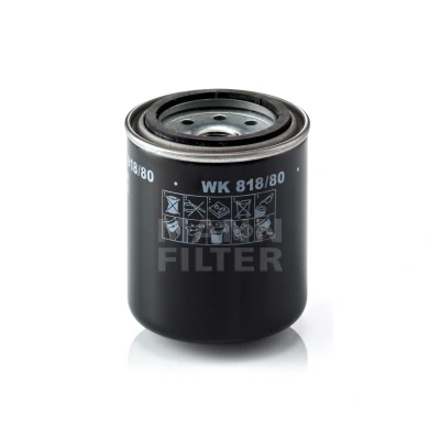 Bilde av MANN FILTER WK 818/80 Drivstoffilter Påskruingsfilter