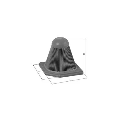 Bilde av MAHLE ORIGINAL LX 1892 Luftfilter 116,0 121,8 Filterinnsats